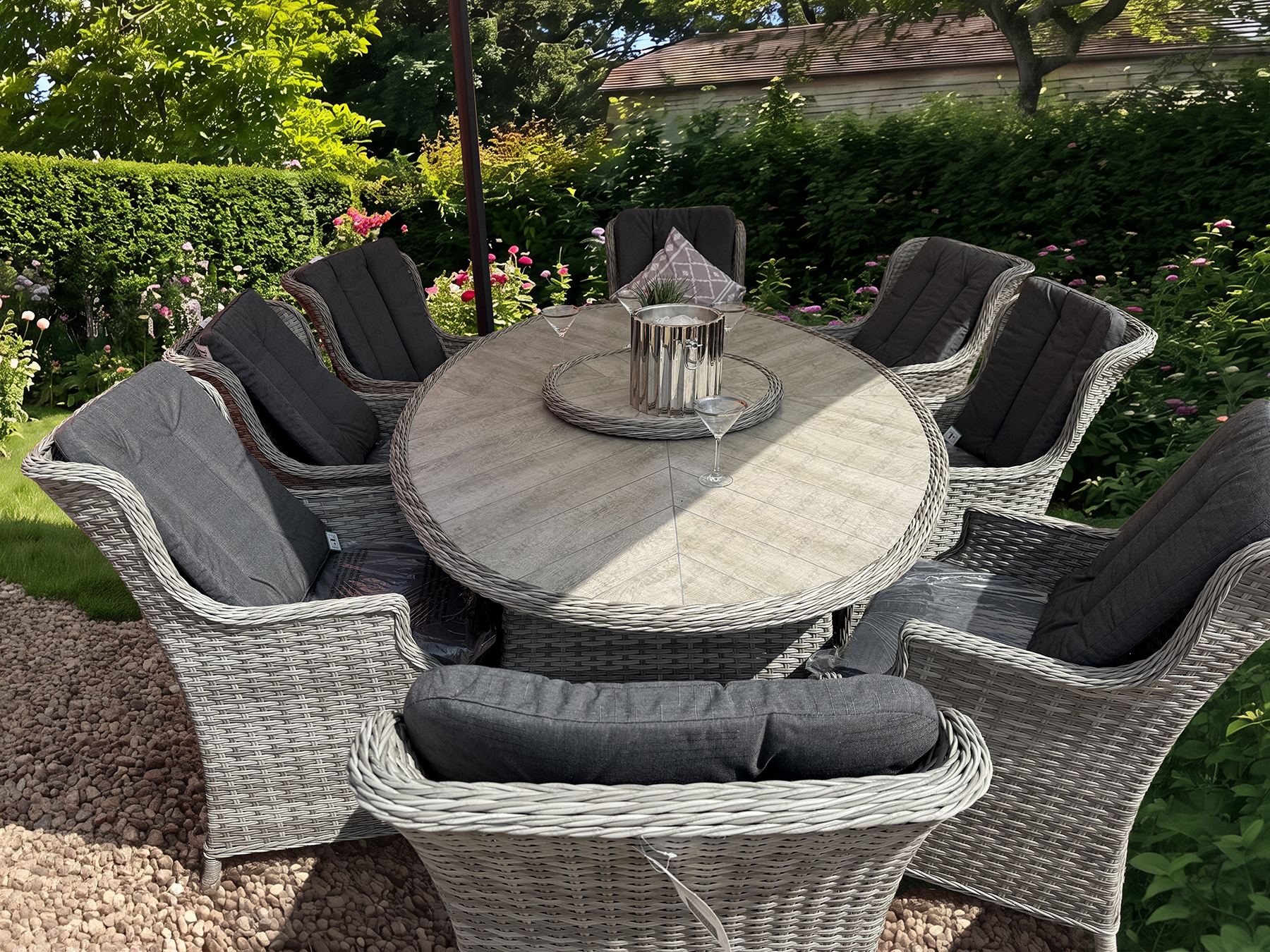 2.6mb rattan garden set