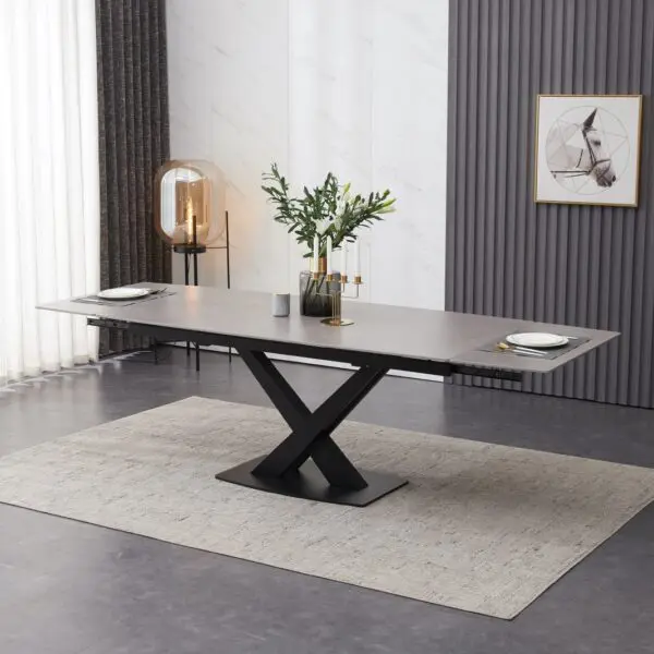 grey table only extended
