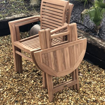 folding set bistro