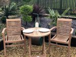Teak Garden Furniture Bistro Set