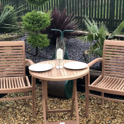 Teak Garden Furniture Bistro Set