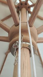 teak umbrella parasol