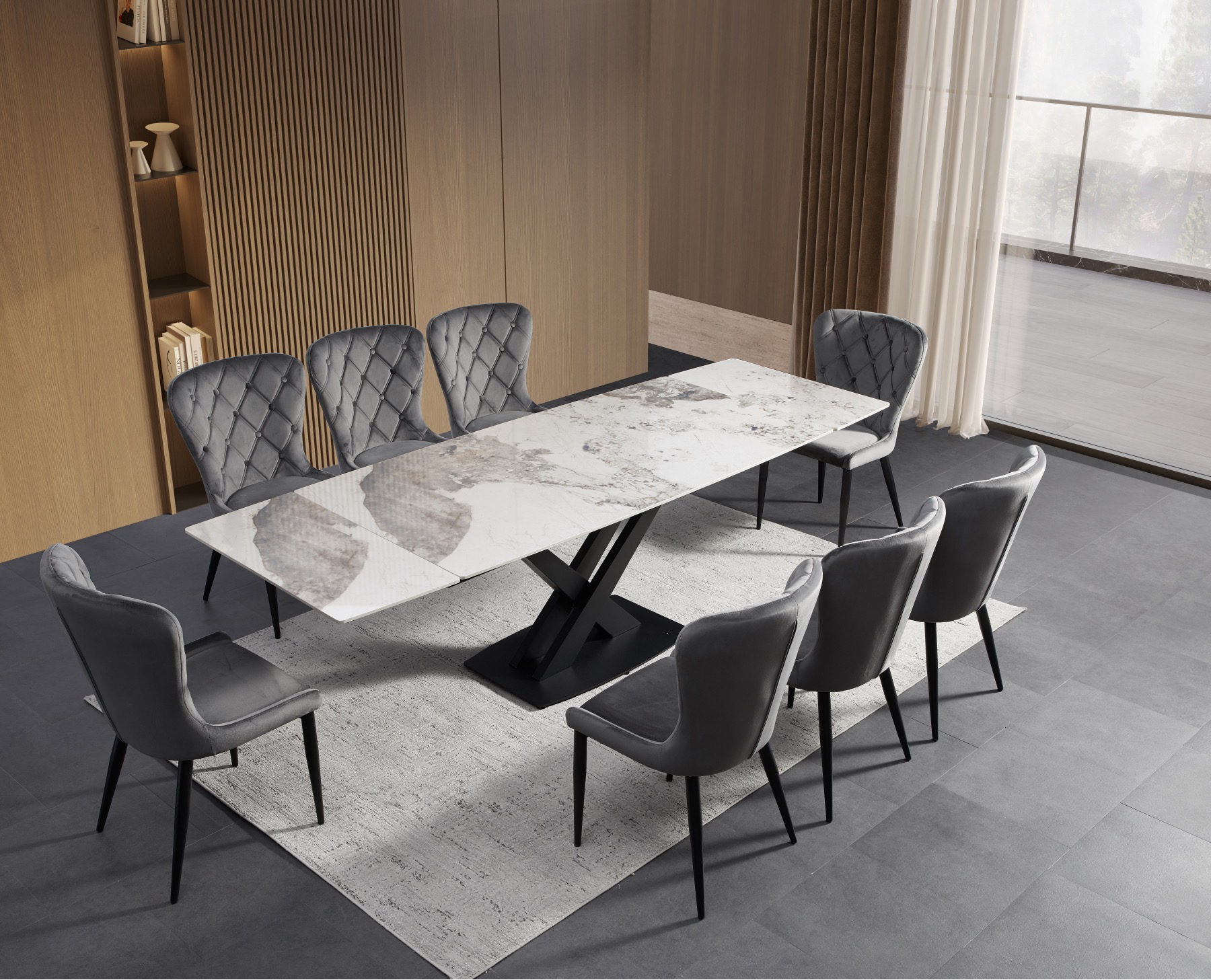 copper dining room table 8 seater ceramic dining table white guild with premium chairs