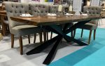 suar wood table side
