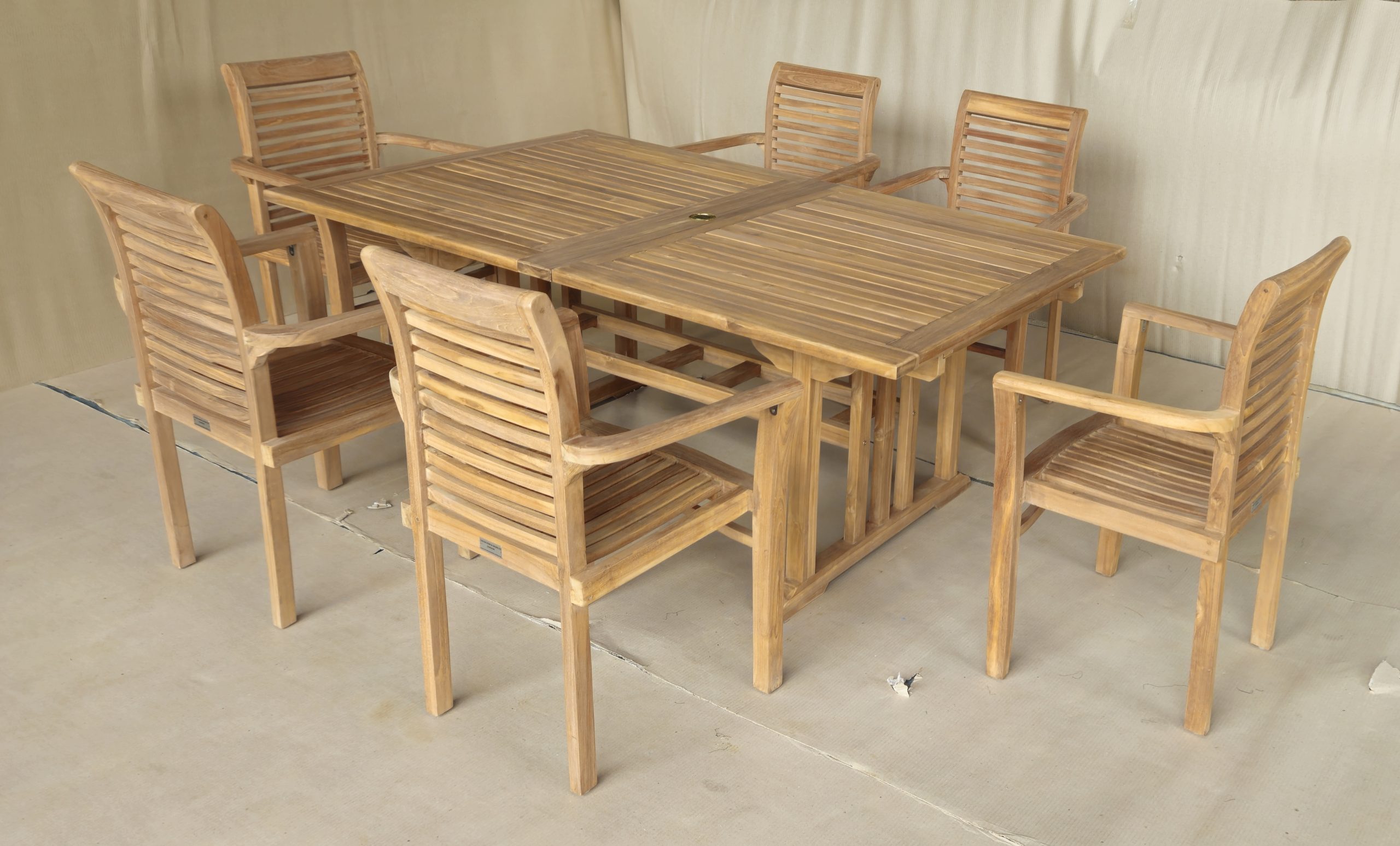 teak garden dining set