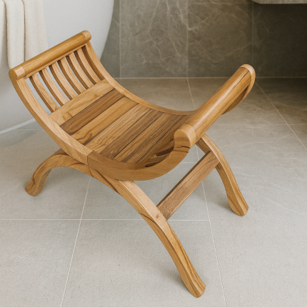 teak stool
