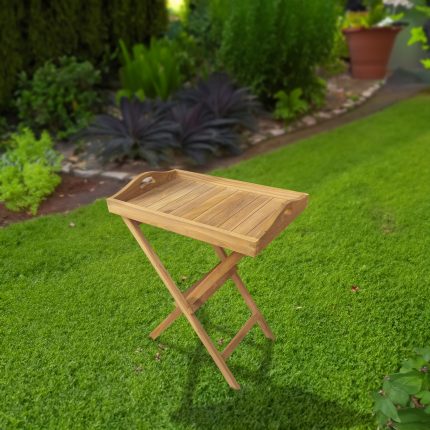 teak butlers tray