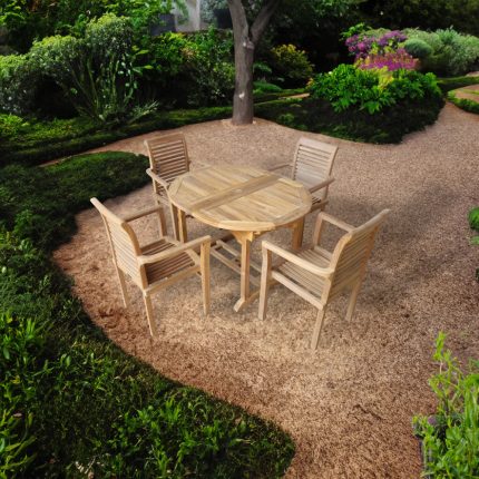 garden furniture and dining table set