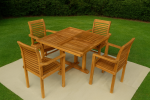 teak garden furniture set