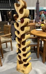 18 bottle wine rack sh