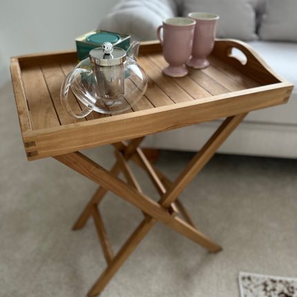TABLE TEAK TRAY