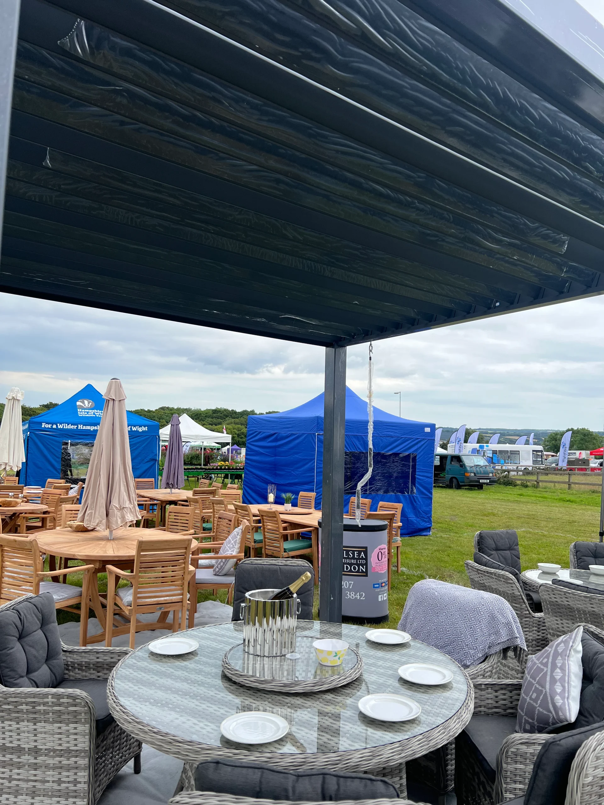 Garden Furniture at Royal Isle of Wight County