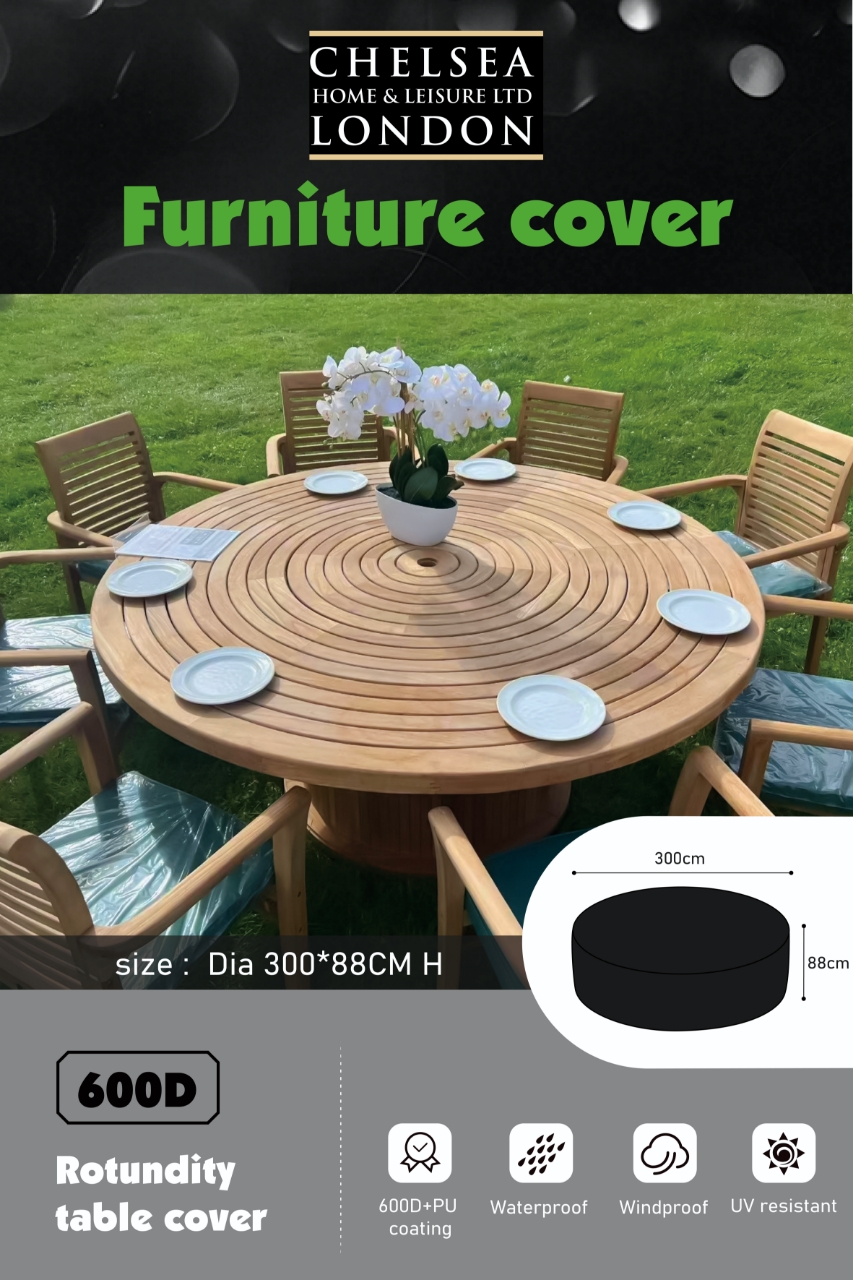 cover for teak round 8 set teak garden set cover round