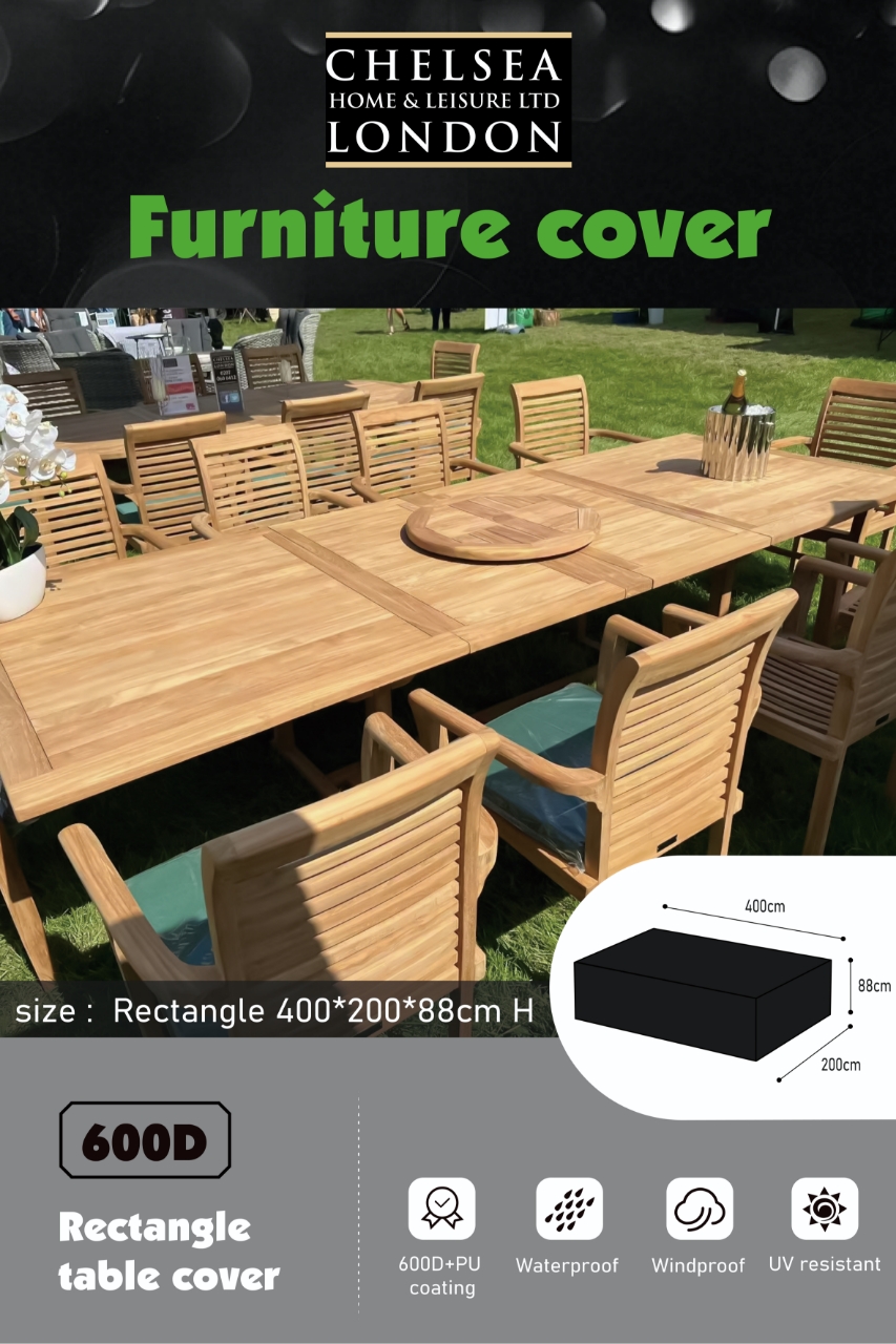 winter cover for teak garden set rec 10 seater set cover