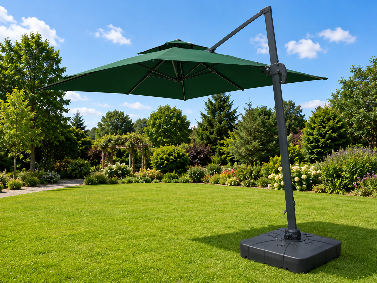 green parasol