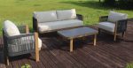 outdoor ceramic sofa set